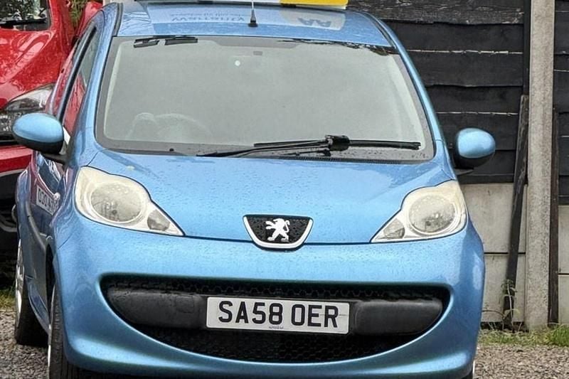 Used Peugeot 107 2008 Blue Hatchback