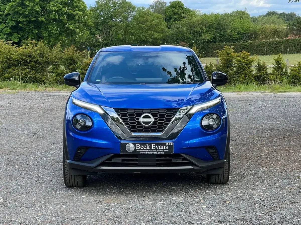 Second-hand Nissan Juke N-Connecta 114 CP (83 kW) 2025 Albastru SUV