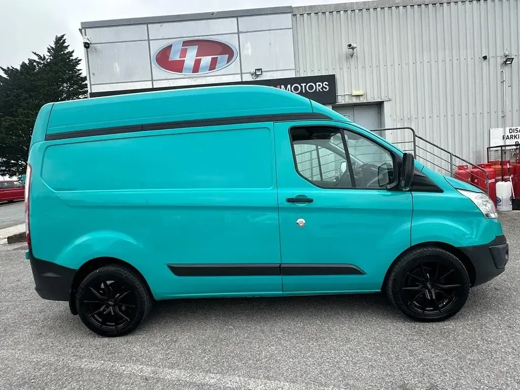 Used Ford Transit Custom Trend 130 HP (95 kW) 2018 Green Van