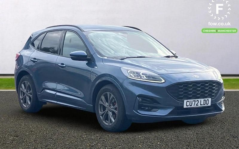 Blue Used 2022 Ford Kuga ST-Line SUV | £19,799 (Fair price) - Image 1/3