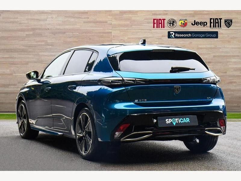 Used Peugeot e-308 GT 113 kW (154 HP) 2025 Blue Hatchback