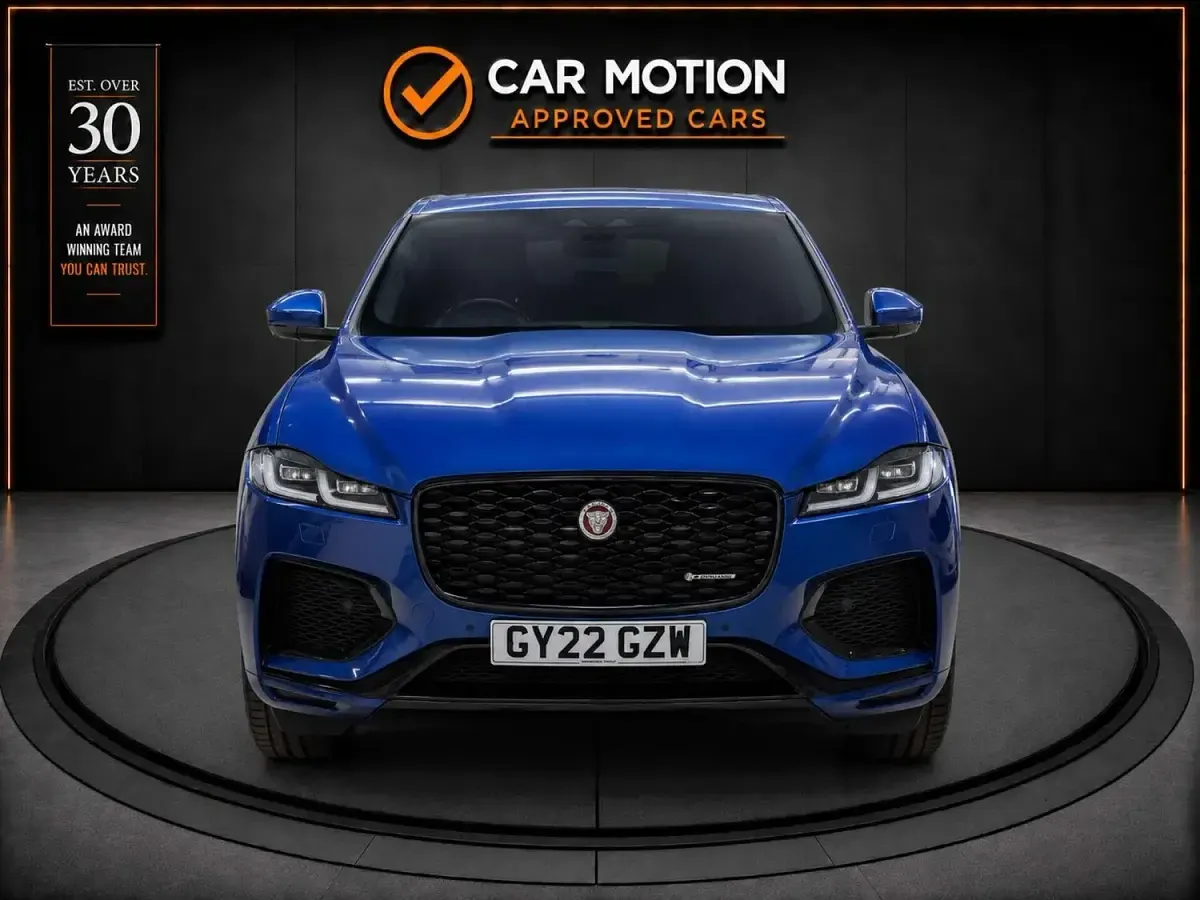 Used Jaguar F-Pace R-Dynamic 404 HP (297 kW) 2022 Blue SUV