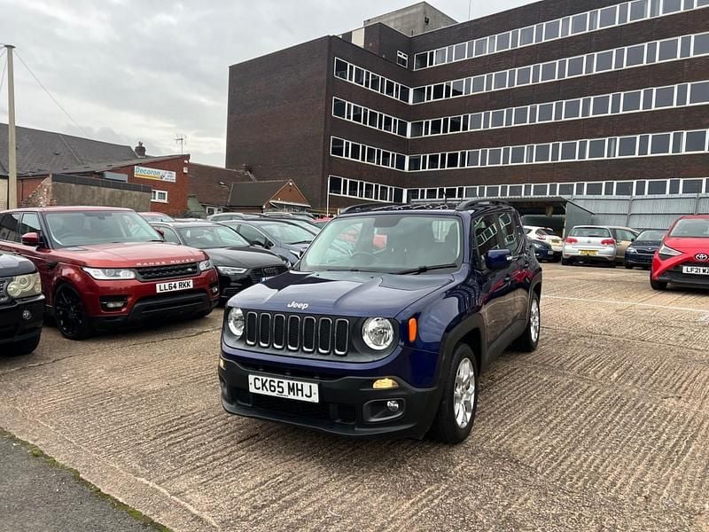 Used Jeep Renegade Longitude 110 HP (80 kW) 2015 Blue SUV