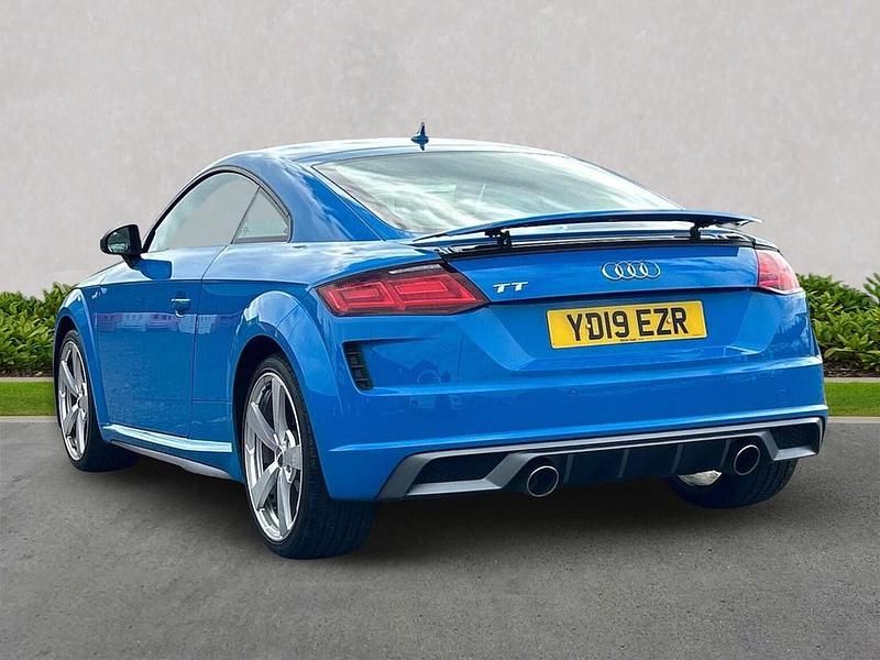 Used Audi TT S-Line 245 HP (180 kW) 2019 Blue Coupe