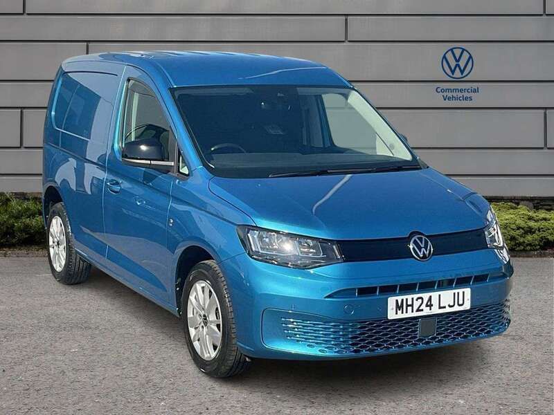 Blue Used 2024 VW Caddy Pro MPV | £35,258 - Image 1/4