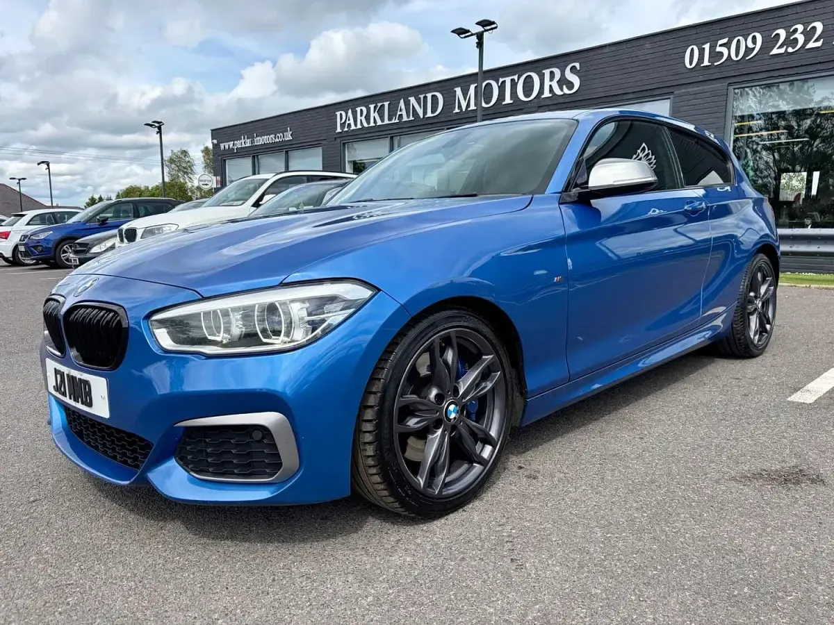 Used BMW M140 M Sport 2017 Blue Hatchback