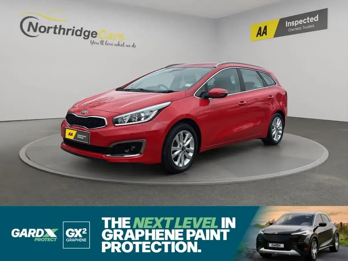 Used Kia Ceed Sportswagon 134 HP (98 kW) 2015 Red Estate
