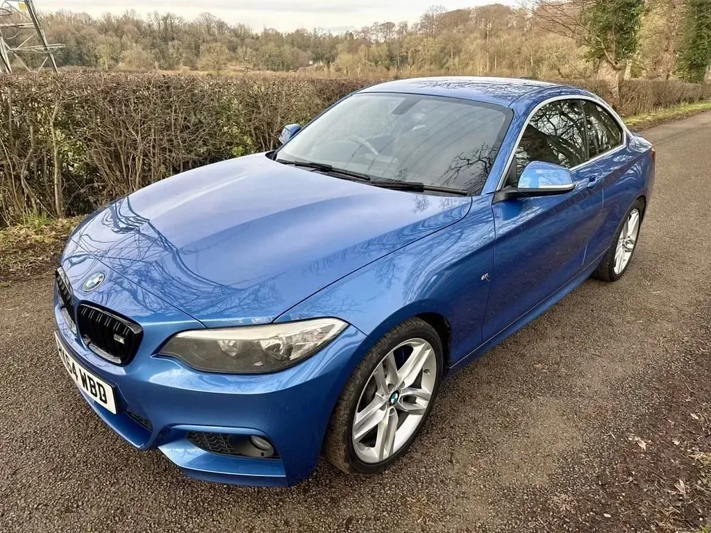Usado BMW 228 M Sport 245 CV (180 kW) 2014 Azul Coupe