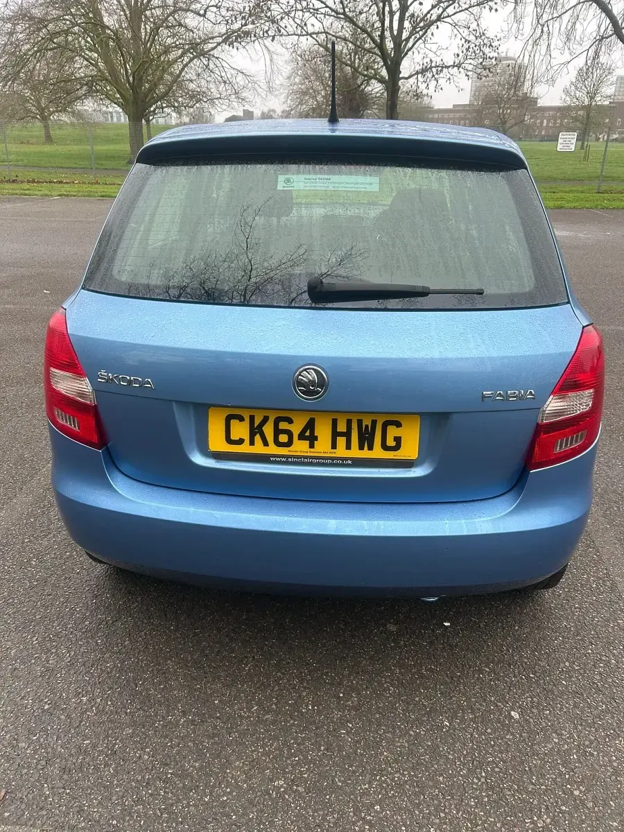 Used Skoda Fabia SE 2014 Blue Hatchback