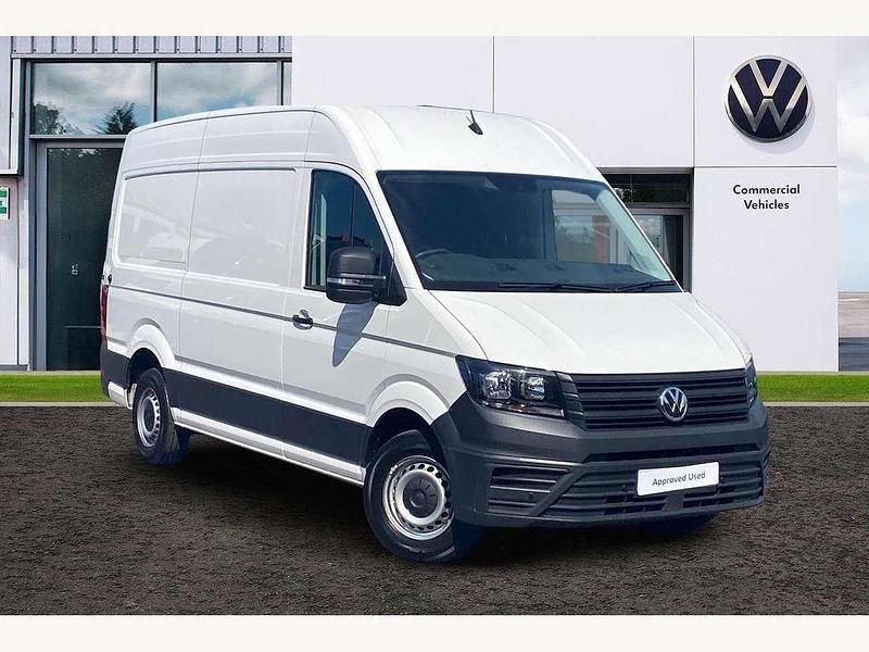 White Used 2024 VW Crafter Trendline Van | £29,989 (Fair price) - Image 1/3