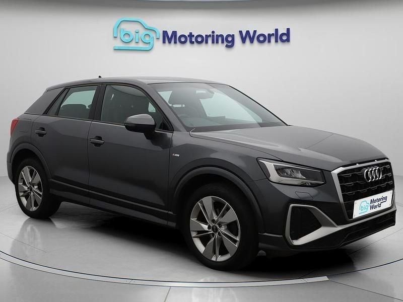 Grey Used 2023 Audi Q2 S-Line SUV | £22,000 (Good price) - Image 1/4