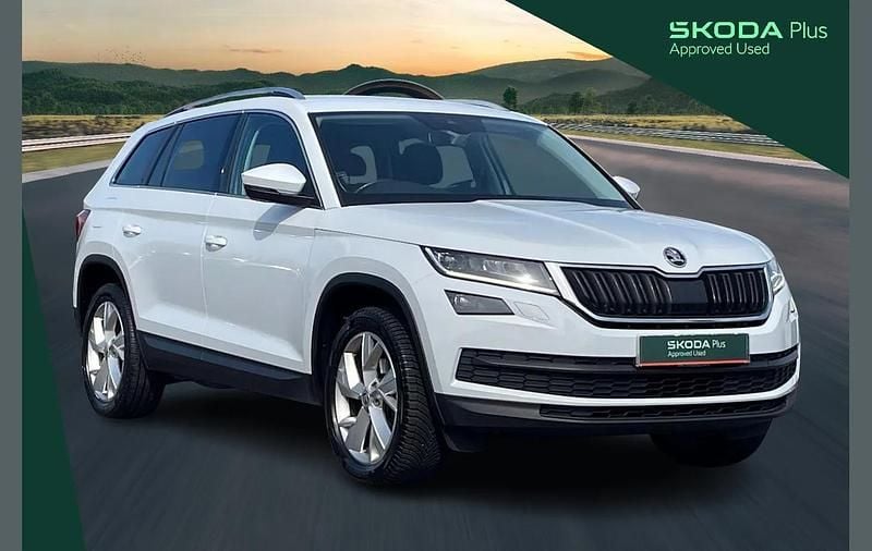 White Used 2018 Skoda Kodiaq SUV | £16,191 (Fair price) - Image 1/3