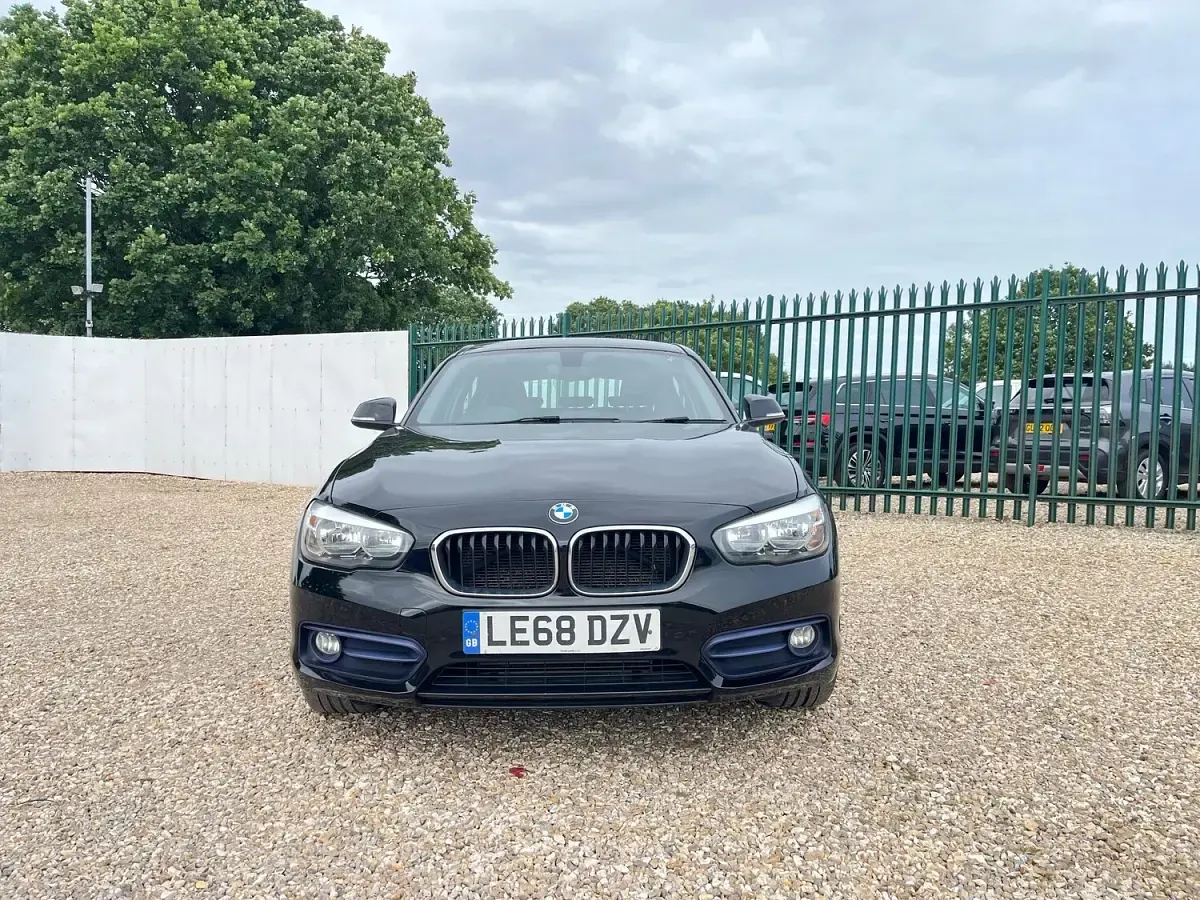 Used BMW 116 Sport Line 116 HP (85 kW) 2019 Black Hatchback