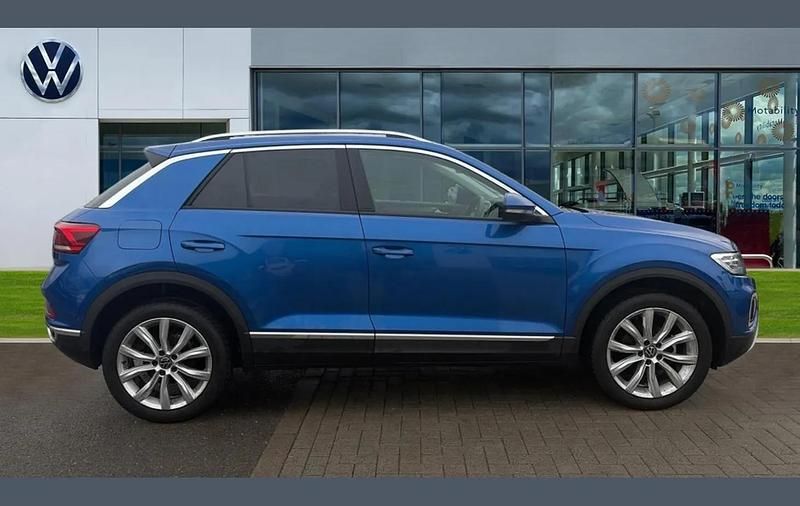 Used VW T-Roc Style 150 HP (110 kW) 2023 Blue SUV