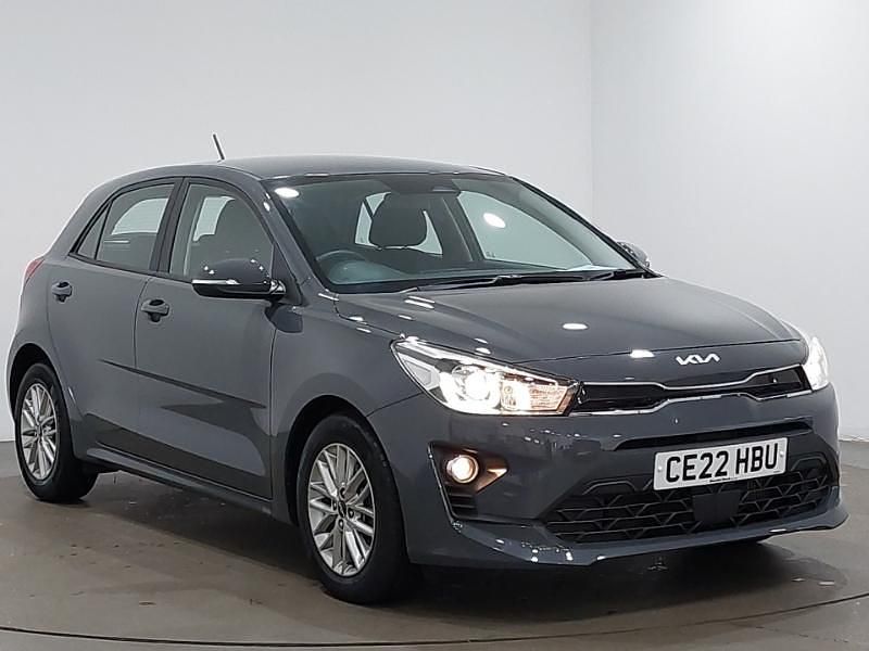 Grey Used 2022 Kia Rio 2 Hatchback | £13,498 (Fair price) - Image 1/4
