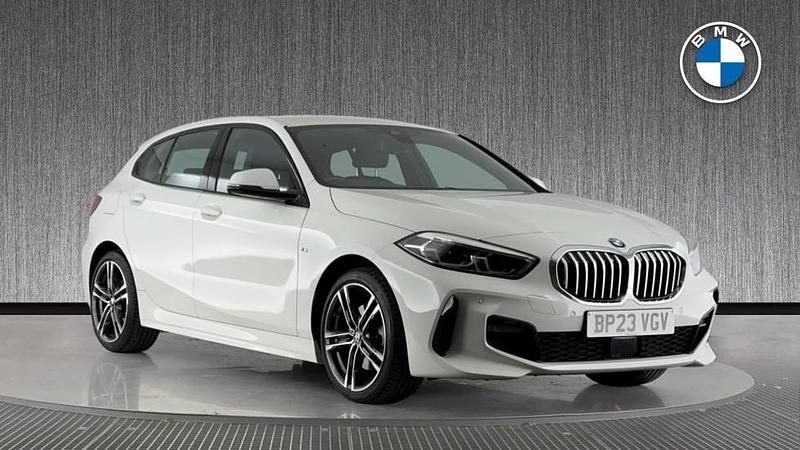 White Used 2023 BMW 118 M Sport Hatchback | £23,898 (Fair price) - Image 1/4