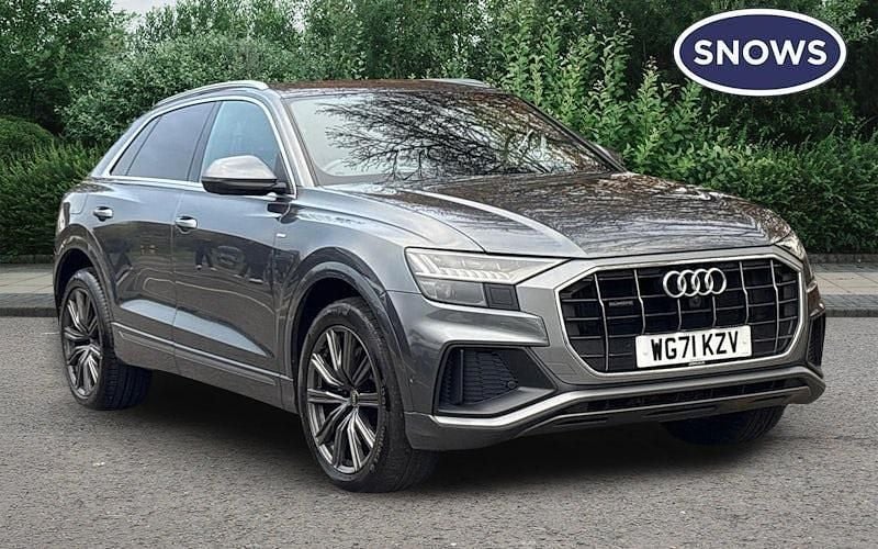Grey Used 2022 Audi Q8 S-Line SUV | £34,999 (Super price) - Image 1/3