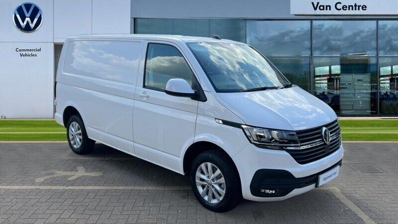 White New 2024 VW T6.1 Highline Van | £28,589 (Super price) - Image 1/4