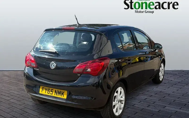 Used Vauxhall Corsa 90 HP (66 kW) 2015 Black Hatchback