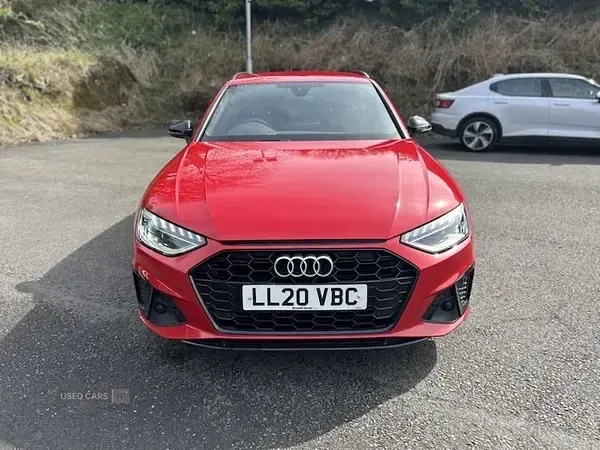 Used Audi A4 Black Edition 2020 Red Estate