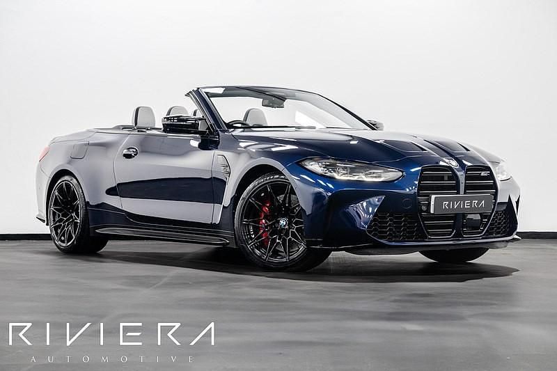 Tanzanite blue Used 2024 BMW M4 Cabriolet Competition Edition Cabriolet | £62,995 (A bit pricey) - Image 1/4