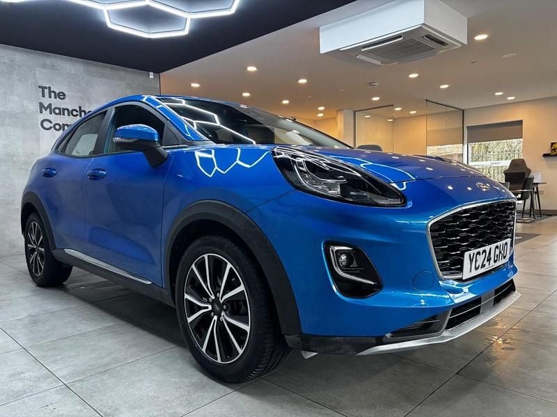Used Ford Puma Titanium 125 HP (91 kW) 2024 Blue SUV