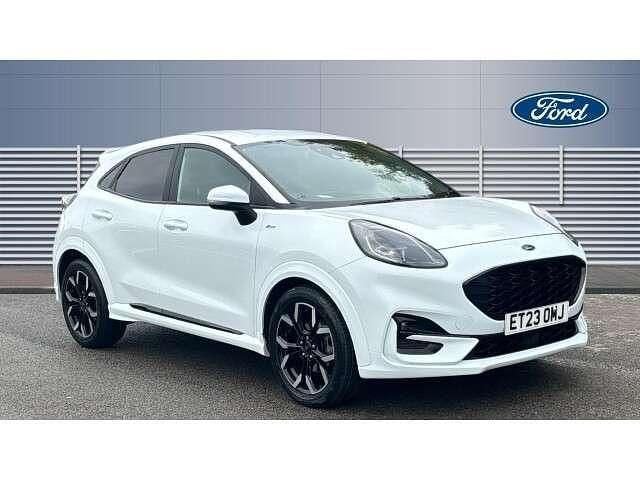 White Used 2023 Ford Puma ST-Line X SUV | £15,022 (Fair price) - Image 1/4