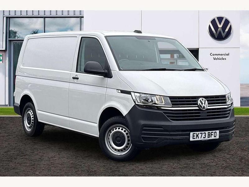 White Used 2023 VW T6.1 Startline Van | £31,189 (Expensive) - Image 1/4