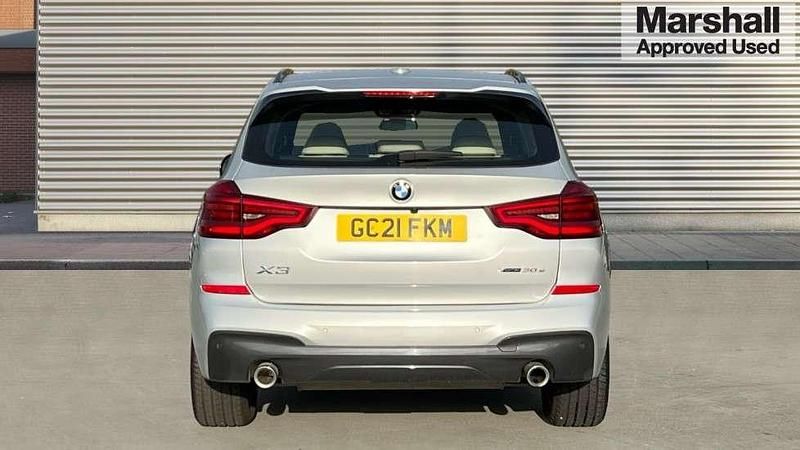 Used BMW X3 M Sport 292 HP (214 kW) 2021 Silver SUV