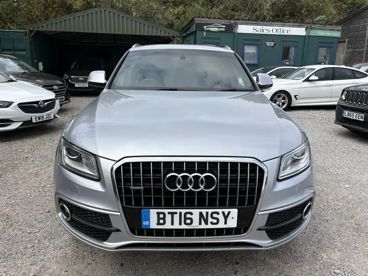 Used Audi Q5 S-line plus 230 HP (169 kW) 2016 Silver SUV