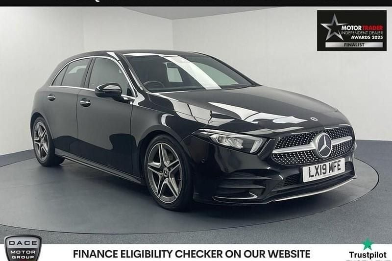 Black Used 2019 Mercedes A200 AMG Line Premium Hatchback | £16,440 (Fair price) - Image 1/1