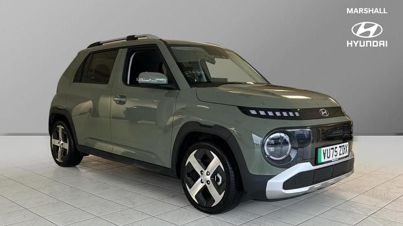 Jungle khaki Used 2025 Hyundai Inster Hatchback | £21,678 (Expensive) - Image 1/4