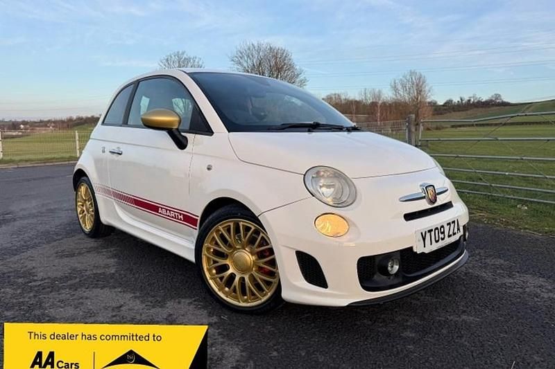 Used Abarth 500 2009 White Hatchback