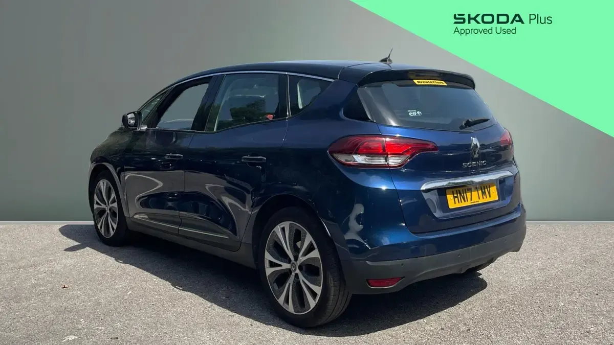 Used Renault Scénic III Dynamique 110 HP (80 kW) 2017 Blue/black MPV