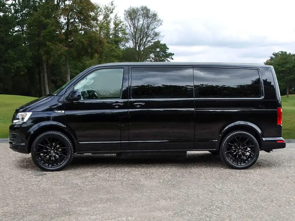 Used VW T6 SE 150 HP (110 kW) 2017 Black Van