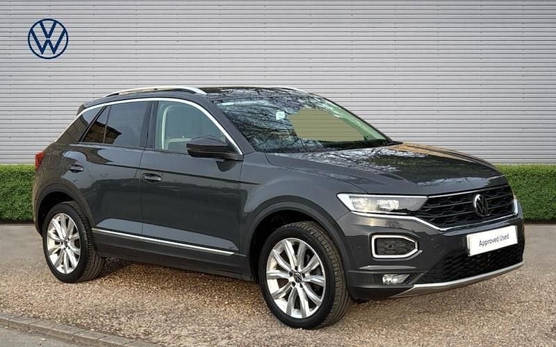 Used VW T-Roc SEL 150 HP (110 kW) 2020 Grey SUV