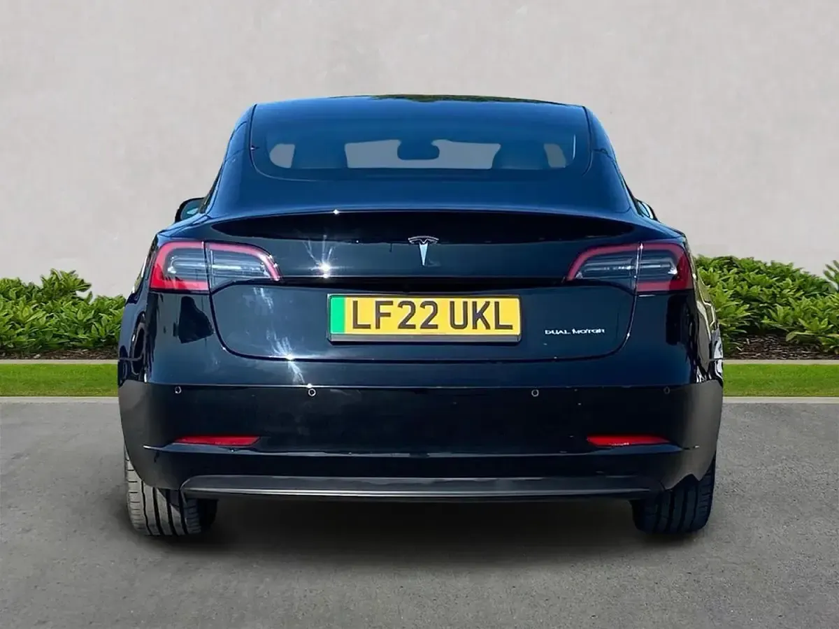 Used Tesla Model 3 Long Range AWD 366 kW (498 HP) 2022 Black Sedan