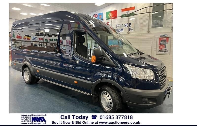 Blue Used 2018 Ford Transit Trend | £16,800 (Good price) - Image 1/4