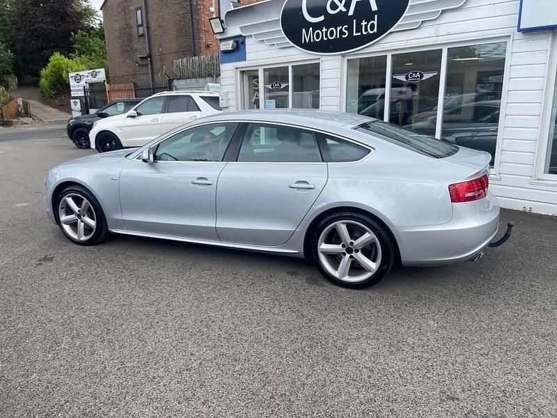 Used Audi A5 Sportback S-Line 177 HP (130 kW) 2012 Silver Hatchback