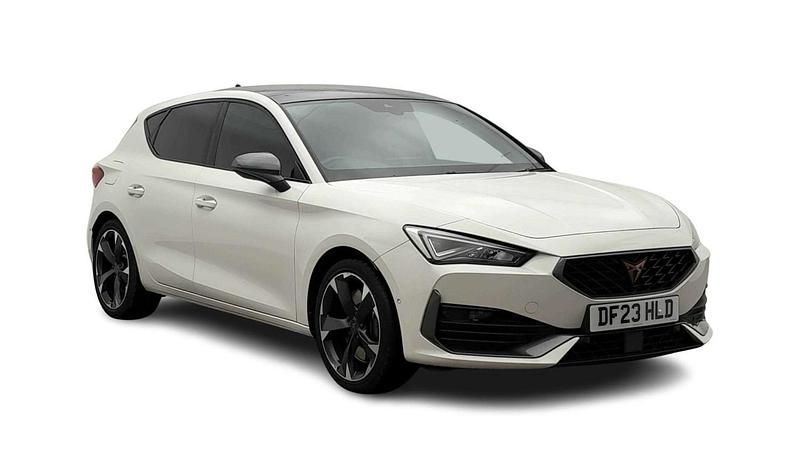 White Used 2023 Cupra Leon VZ1 Hatchback | £20,408 (Super price) - Image 1/3