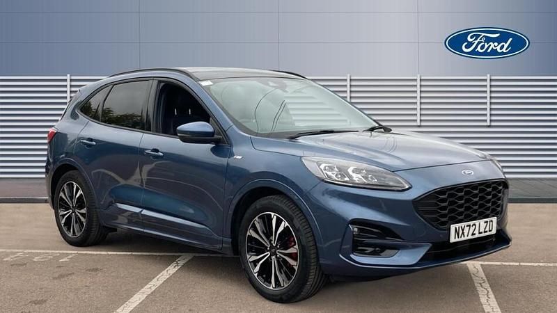 Blue Used 2022 Ford Kuga ST-Line X SUV | £19,337 (Fair price) - Image 1/4
