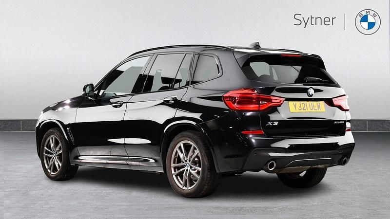 Used BMW X3 M Sport 187 HP (137 kW) 2021 Black SUV