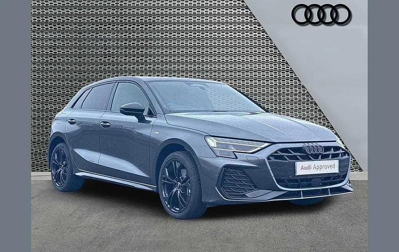 Grey Used 2025 Audi A3 e-tron Black Edition Hatchback | £33,399 (Fair price) - Image 1/4