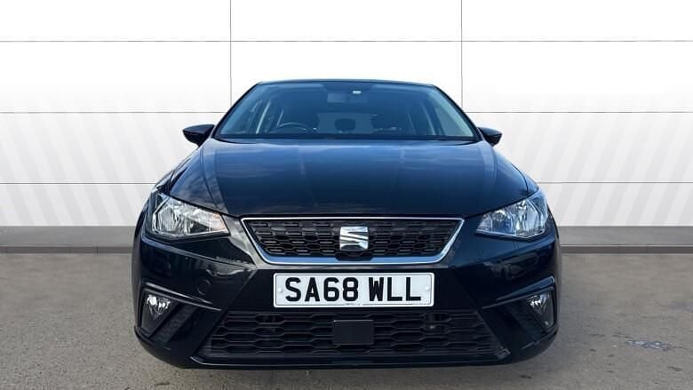 Used Seat Ibiza SE Technology 95 HP (69 kW) 2018 Black Hatchback