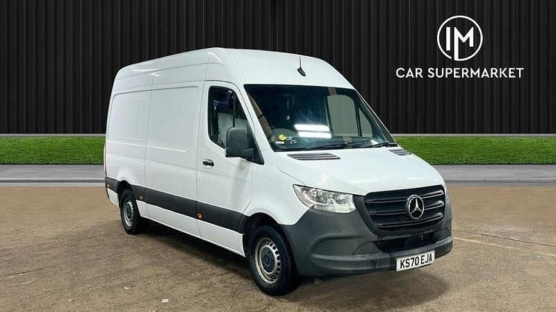 White Used 2020 Mercedes Sprinter Progressive Van | £15,885 (A bit pricey) - Image 1/4