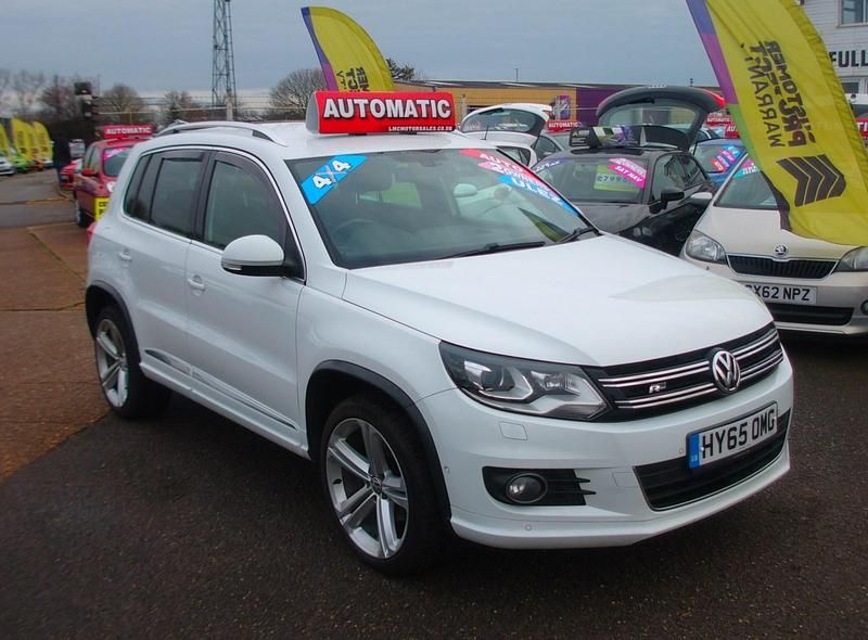 Used VW Tiguan R-line 150 HP (110 kW) 2015 White SUV