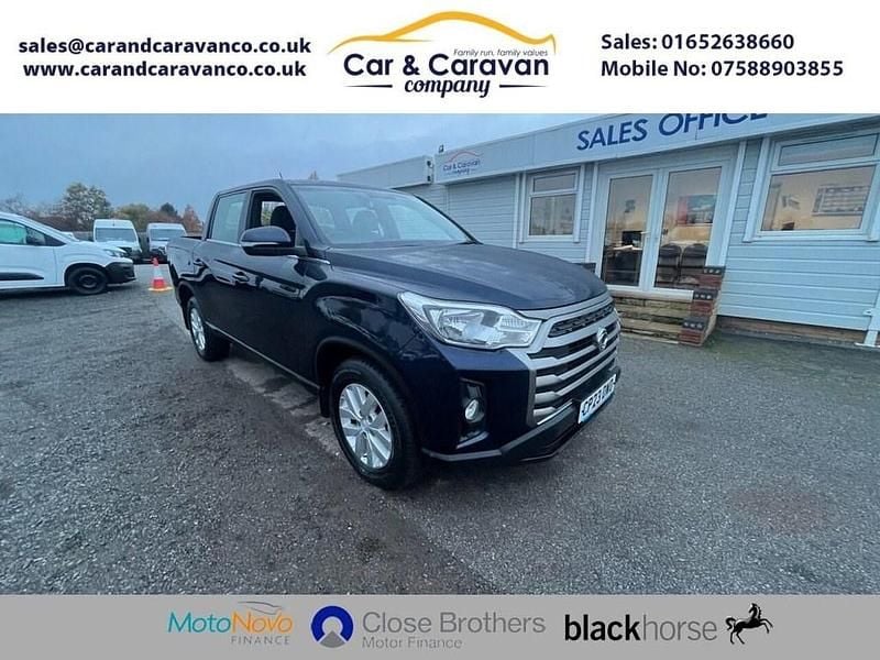 Used Ssangyong (KGM) Musso 181 HP (133 kW) 2023 Blue Pickup