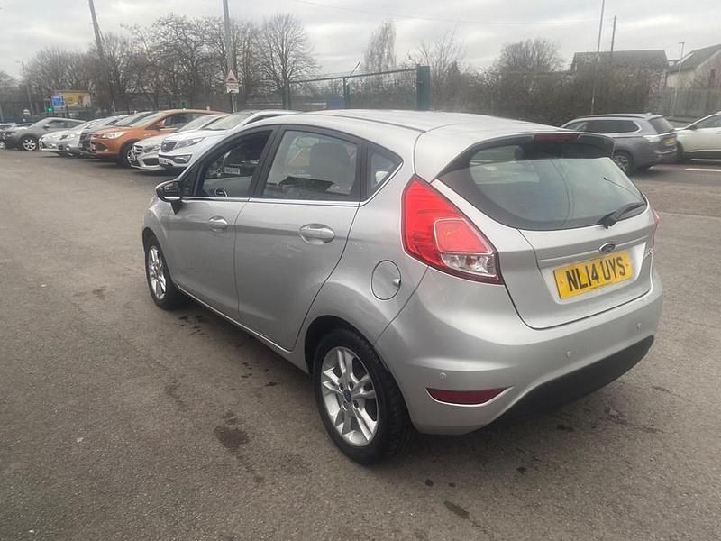 Used Ford Fiesta Zetec 2014 Silver Hatchback