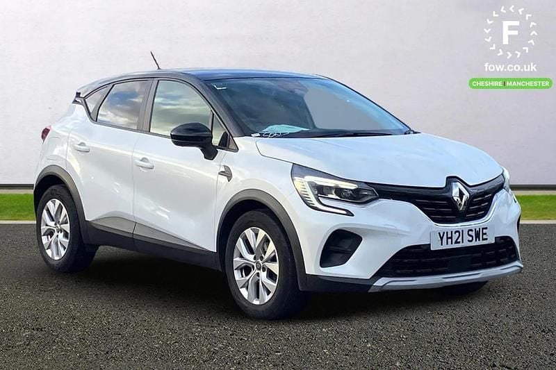 White/black Used 2021 Renault Captur Iconic SUV | £13,099 (Fair price) - Image 1/3