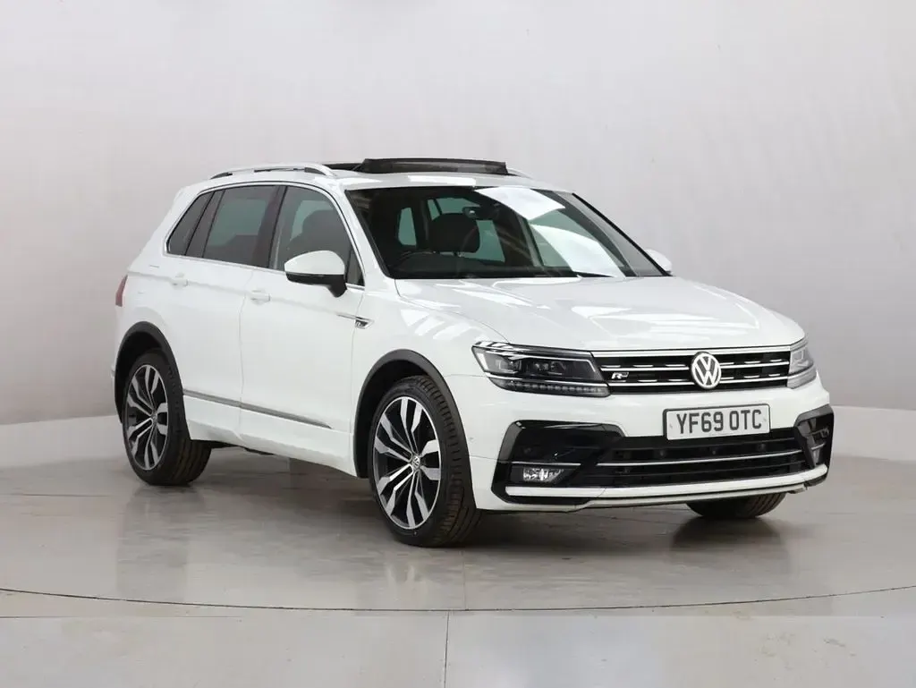 Used VW Tiguan R-line 190 HP (139 kW) 2019 White SUV